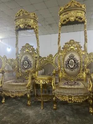 Turkish Golden King Size Chair 2 in 1