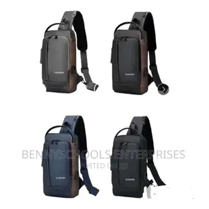 Leather Desiger Anti-Theft Crossbody Cross Hag With USB
