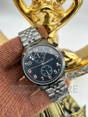 Original EMPORIO ARMANI Black Chain Watch Available in Store