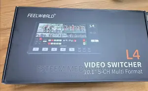 Feelworld L4 4 Hdmi, 1 Sdi Livestream Switcher, 10.1" Screen