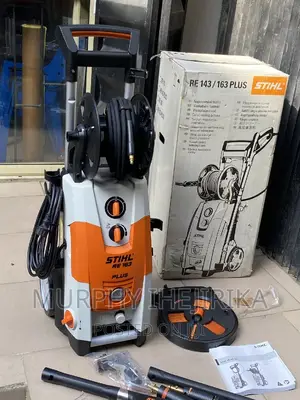RE 163 PLUS High Pressure Washer With Integrated Hose Reel