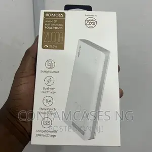 Romoss Sense 6f 20000mah 22.5w Fast Charging Power Bank