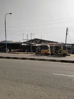 Commercial Building With Enough Shops Along the Major Road