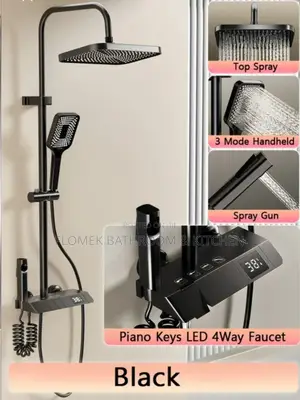 Piano Keys Led 4ways Shower.