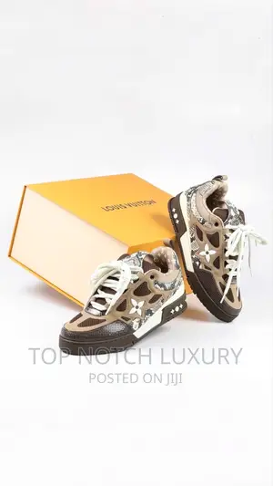 Original Louis Vuitton Skate Sneakers ‘ Brow N Python”