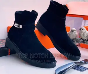 Original Hermes Men Women Lùxury Boot