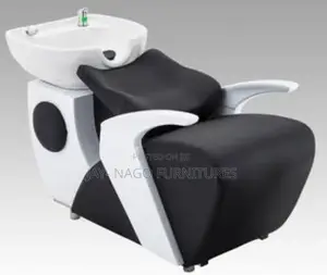 Executive Washing Leather Basin Chair With Hand Rest