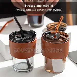 400ml Straw Cup With Lid