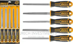 Ingco 5pcs Steel File Set