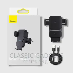 Baseus Wisdom Auto Alignment Car Mount Wireless Charger 15w
