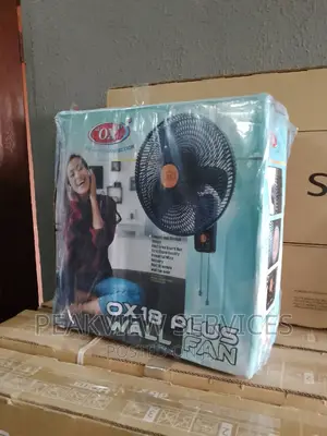 New (Wf1618) Ox Plus 18 Inch Wall Fan (Brand New)