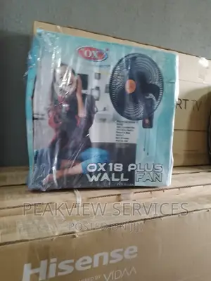 The New in Ox Plus 18 Inch Wall Fan (Wf1618)