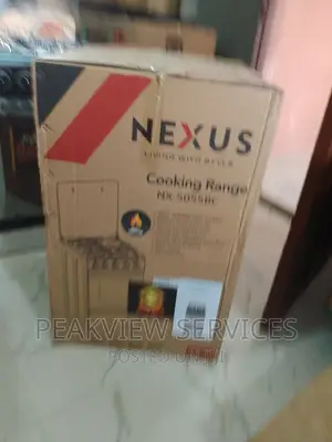 Nexus 50*50 4 Gas Cooker With Oven (Nx-5055bc)