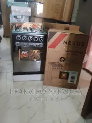 Nexus (Nx-5055bc) 4 Gas Auto Ignition Gas Cooker With Oven