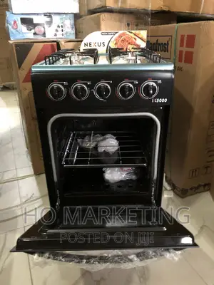 Nexus Auto Ignition 4 Burner Gas Cooker