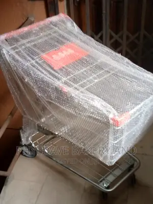 Steel Supermarket Basket With Trolley(All Liters Available