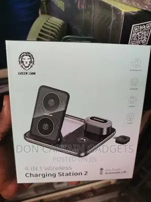 Green Lion Charging Station 2 Wireless 4in1