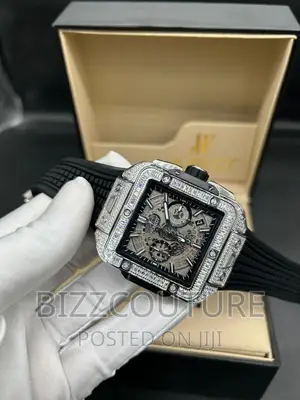 Original HUBLOT Rubber Strap Watch Available in Store