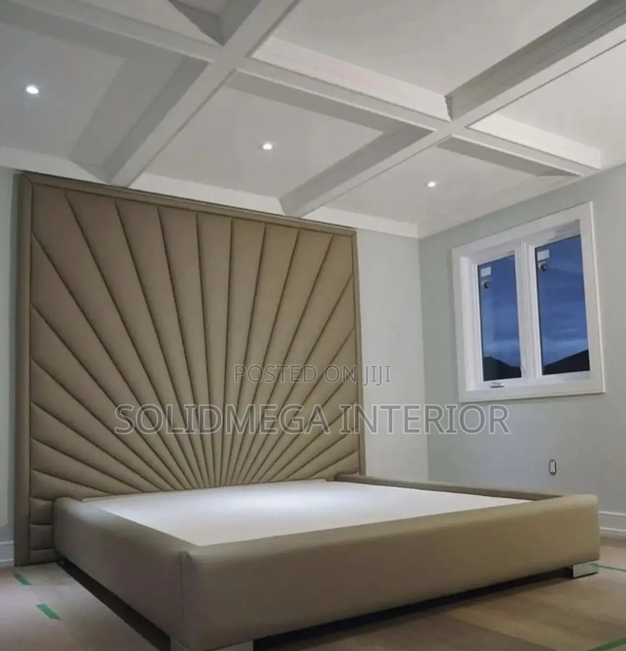 Solid Interior Full Wall Bedframe 6by6