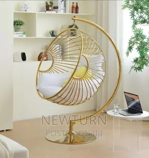 Quality Gold Iron Swings Chair.