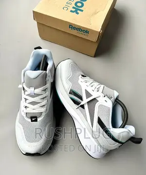 Luxury Reebok Fusi Run Lite White/Black Sneakers