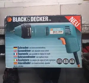 Black And Decker Electric Screw Machine