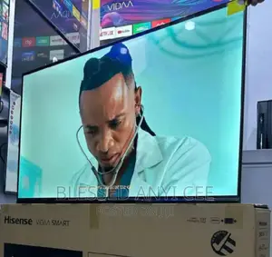 Hisense 65"Inches Uhd Smart Flameless Tv Netflix Youtube