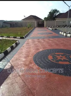Dashing Stamped Concrete