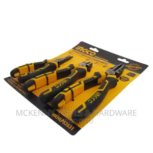 Ingco 3 Piece High Leverage Pliers Set