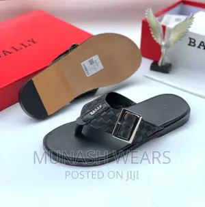 Quality Bally X Hermes Slipers