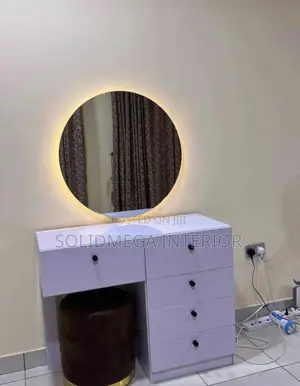 Solid Interior Mirror Dresser