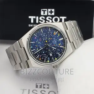 Original TISSOT Silver Steel Chain Watch Available in Store