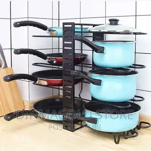 Pots and Pans Organizer Rack
