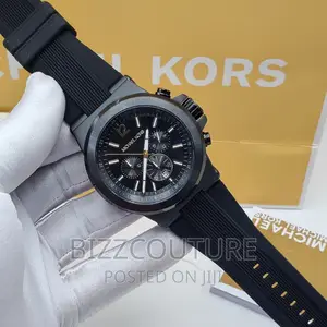 Original MICHAEL KORS Rubber Strap Watch Available in Store
