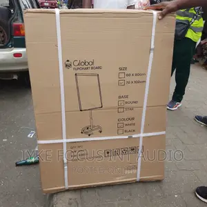 Executive Flipchart Board on Wheels