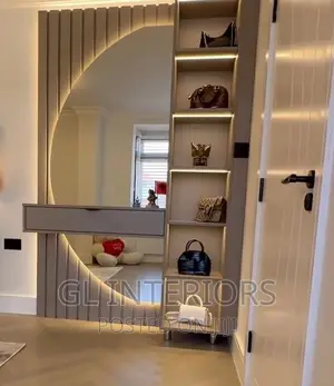 Massive Dressing Mirror With Free Stool