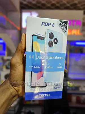 New Tecno Pop 8 64 GB Black