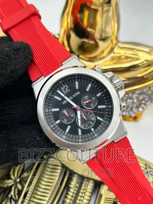 Original MICHAEL KORS Rubber Strap Watch Available in Store
