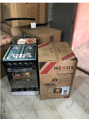 4 Burner Gas Cooker Nexus -(Auto Ignition)