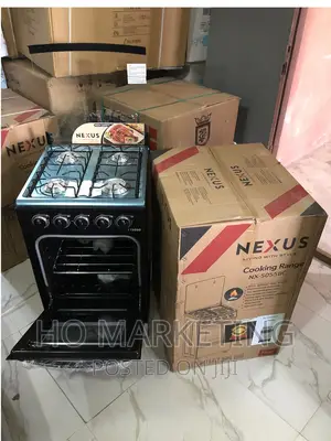 Brand New Nexus 4 Burner Gas Cooker -Black Color