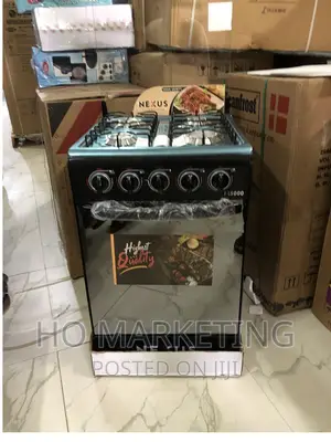Nexus Brand New 4 Burner Gas Cooker -Nx-5055bc