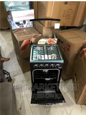 Nexus 4 Burner Gas Cooker With Oven -Nx-5055bc