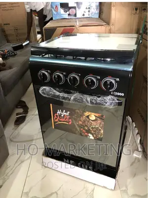 Nexus Gas Cooker With Oven 4 Burner -Nx-5055bc
