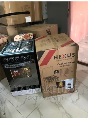 Nexus Standing 4 Burner Gas Cooker