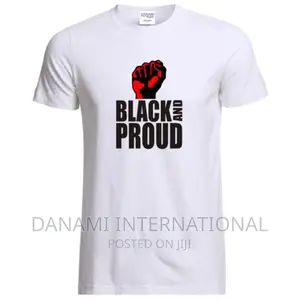 Danami Black and Proud Printed T-Shirt
