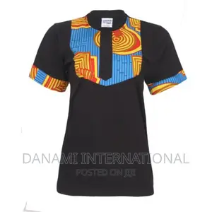 Danami Female Ankara Designed T Shirt