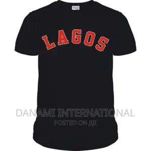Danami Lagos Printed Round Neck T Shirt