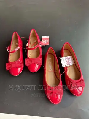 Girls Red Patent Ballet Shoe ( Size 20-38)