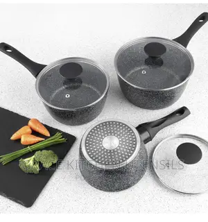 Salter Megastone 3piece Ultra Non-stick Pot