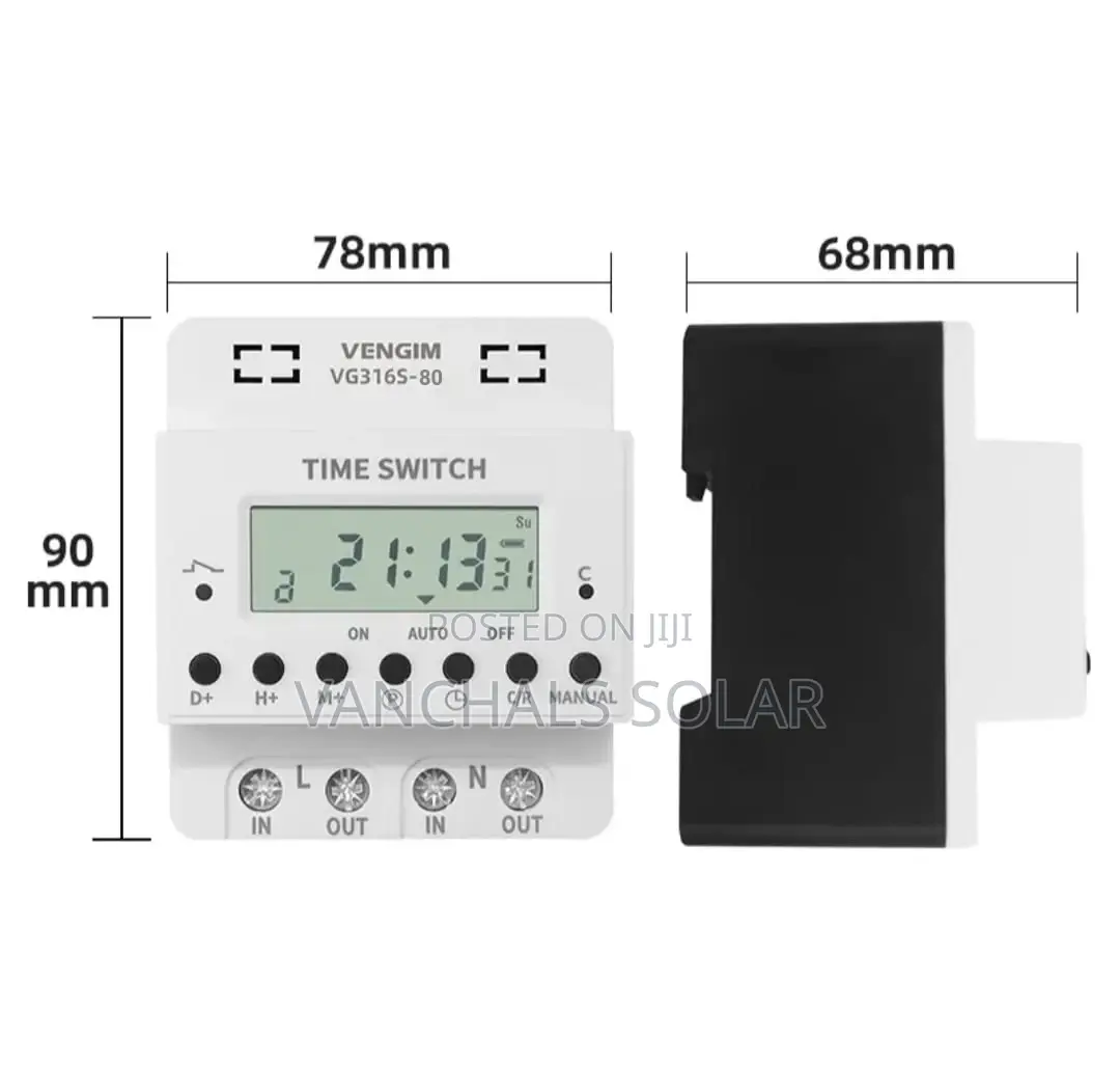 Digital Automatic Timer Switch 100a